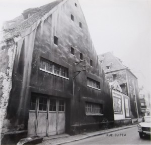 Kageneck 24 (1972) façade rue du Feu
