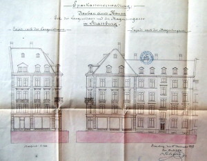 Grand rue 54, Elévations (1897) 798 W 139