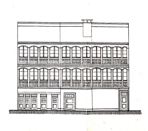 Pelletiers 2, 1922 façade sur cour